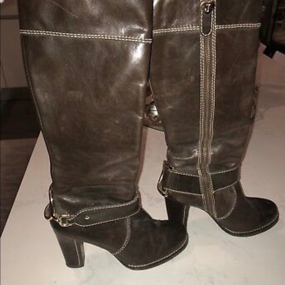 Juicy couture tall leather boots - Picture 15 of 16